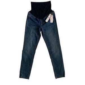 Planet Motherhood Women's Size M Maternity Skinny Stretch Full Panel Denim Jeans